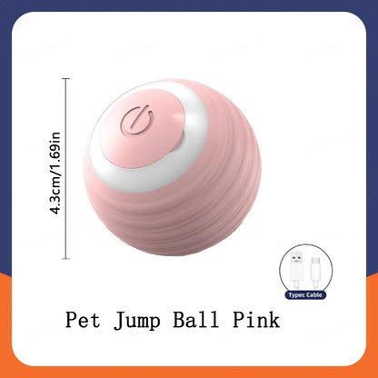Smart Dog Toy Ball Electronic Interactive Pet Toy Moving Ball USB Automatic Moving Bouncing for Puppy Christmas gift Cat Product